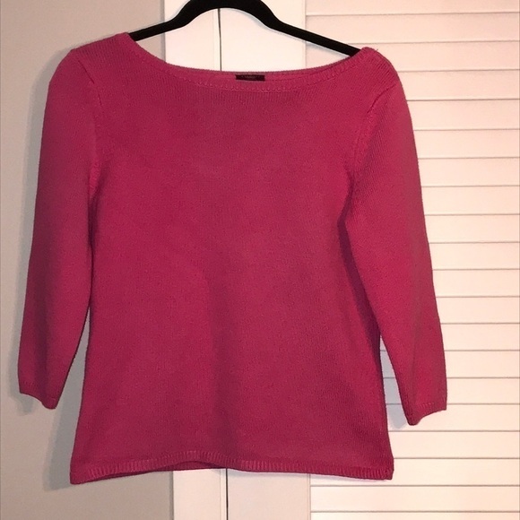 Talbots Hot Pink Sweater Medium​​​​ - Picture 1 of 3